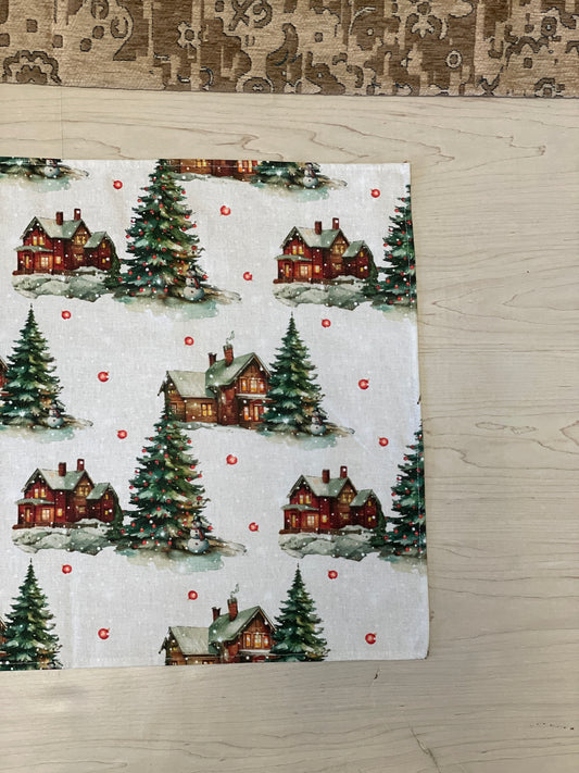 Asciugapiatti Villaggio di Natale